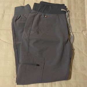 Figs jogger scrub pants - steel blue